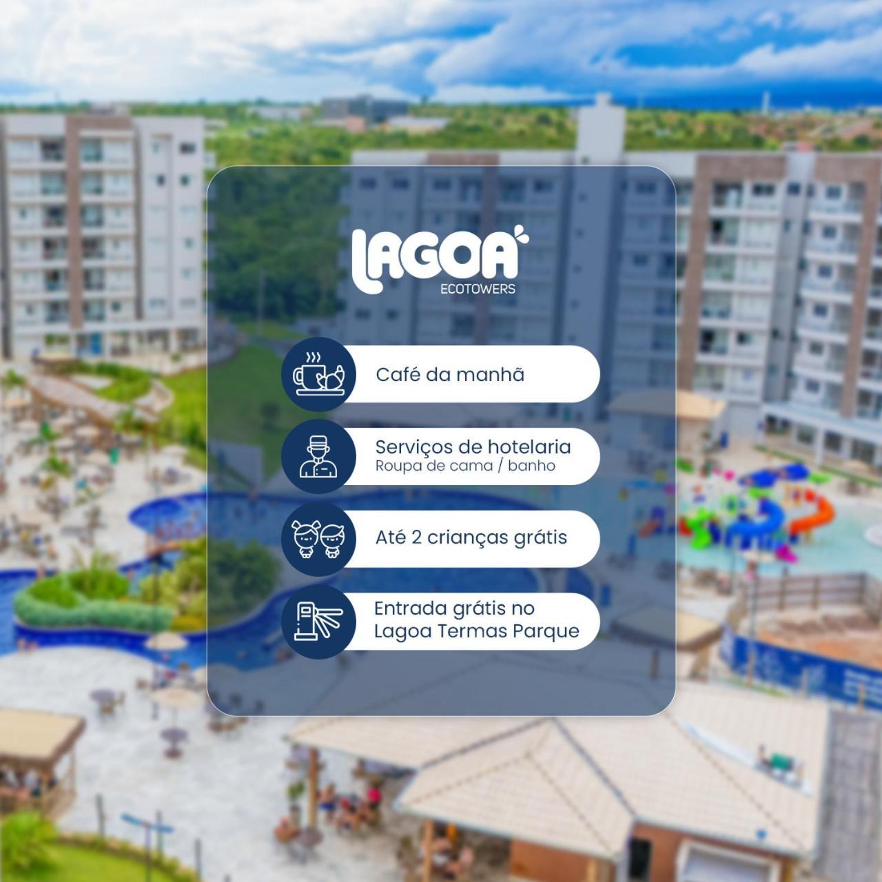 Lagoa Ecotowers Resort - Lagoa Oficial Калдас-Новас Экстерьер фото